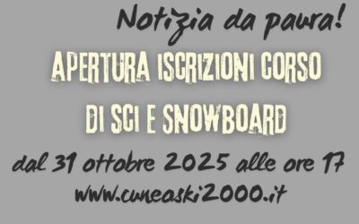 CORSI SCI E SNOWBOARD 2026